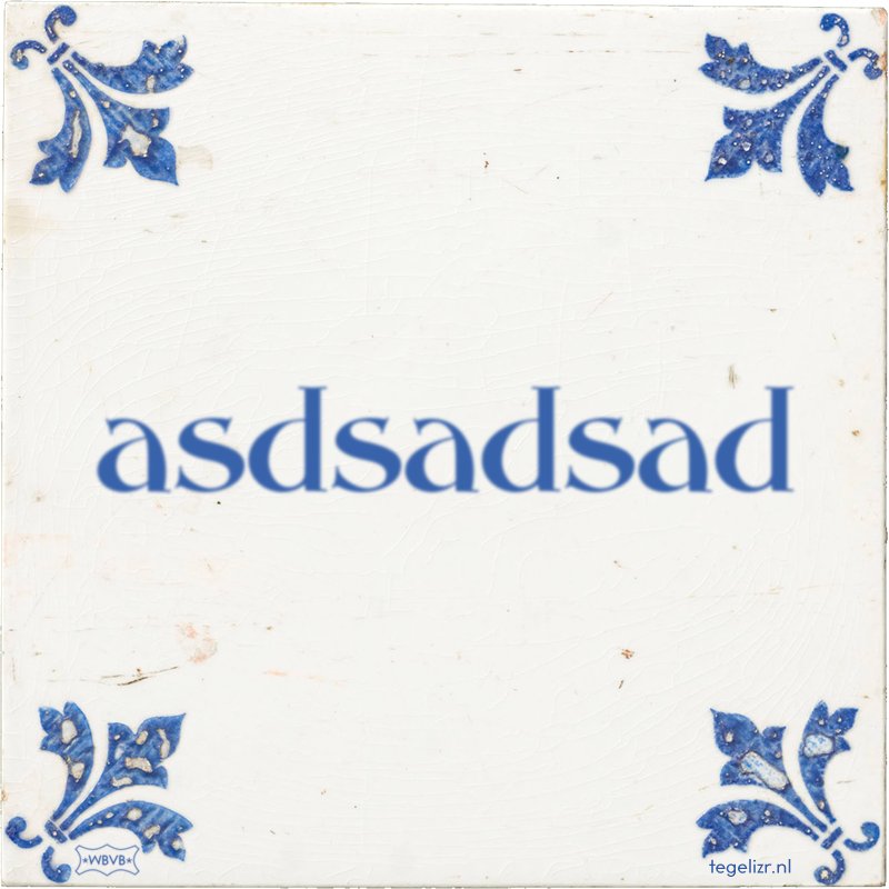 asdsadsad - Online tegeltjes bakken