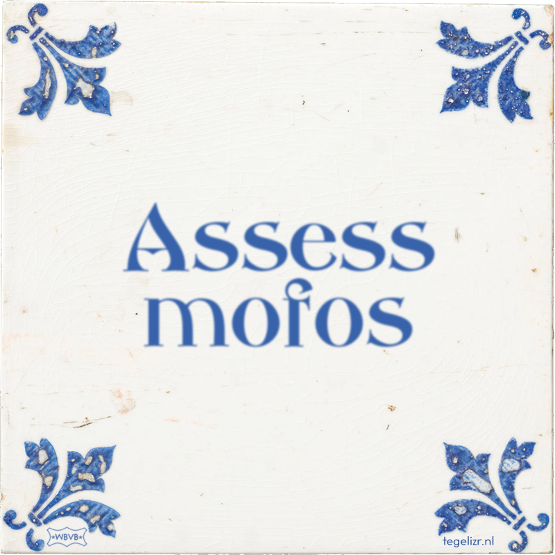 Assess mofos - Online tegeltjes bakken