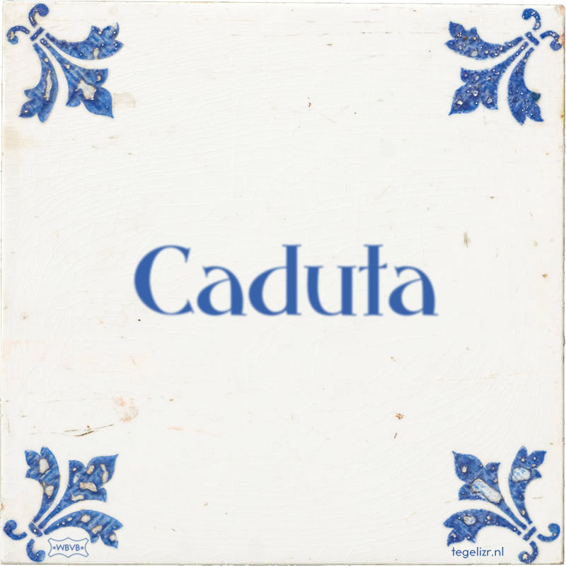 Caduta - Online tegeltjes bakken