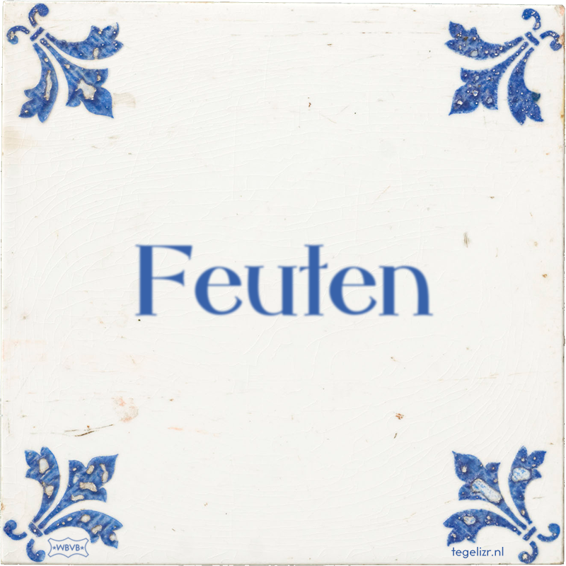 Feuten - Online tegeltjes bakken