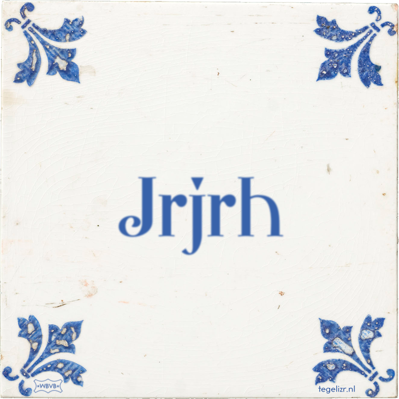 Jrjrh - Online tegeltjes bakken