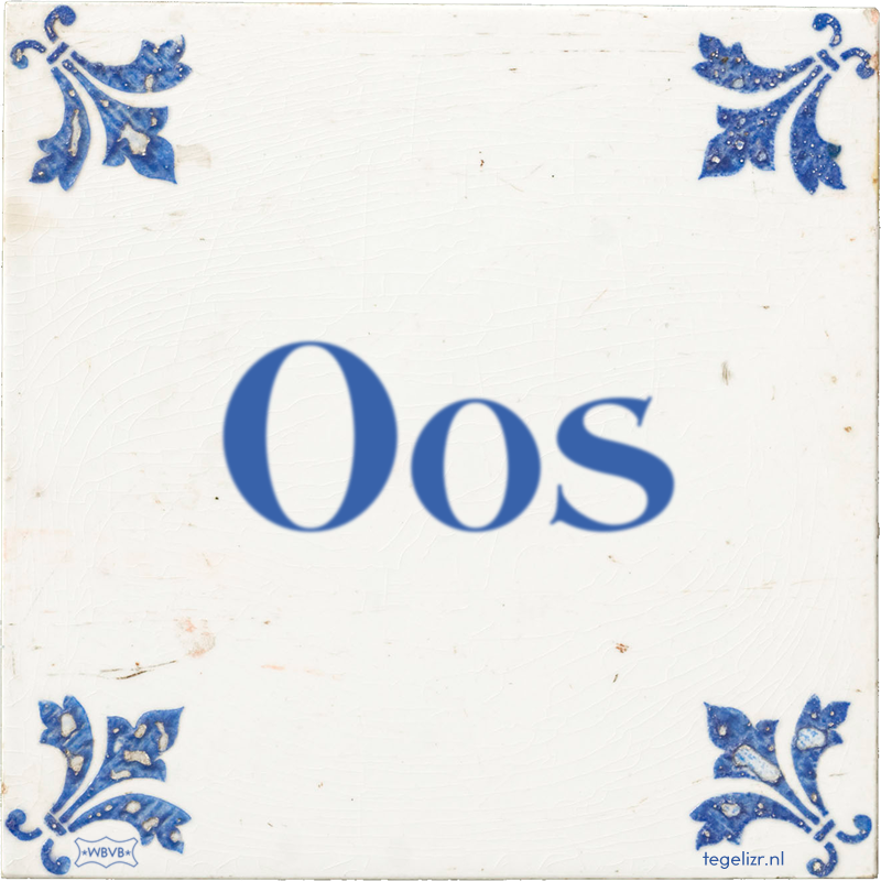 Oos - Online tegeltjes bakken