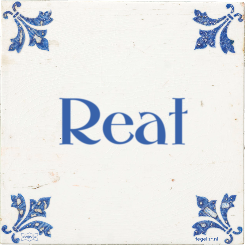 Reat - Online tegeltjes bakken