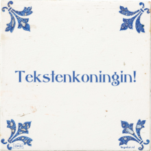 Tekstenkoningin! - 5 keer bekeken