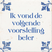 Ik vond de volgende voorstelling beter - 31 keer bekeken