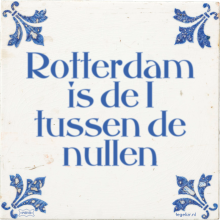 Rotterdam is de 1 tussen de nullen - 41 keer bekeken