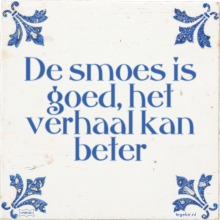 De smoes is goed, het verhaal kan beter - 13 keer bekeken