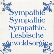 Sympathie Sympathie Sympathie, Lesbische geweldsorgie - 5 keer bekeken