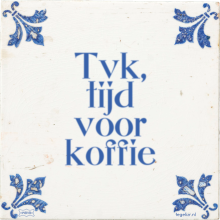 Tvk, tijd voor koffie - 51 keer bekeken