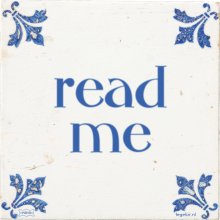 read me - 47 keer bekeken