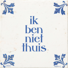 ik ben niet thuis - 2 keer bekeken