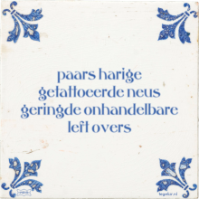 paars harige getattoeerde neus geringde onhandelbare left overs - 5 keer bekeken