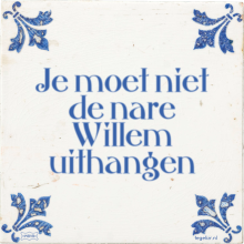 Je moet niet de nare Willem uithangen - 2 keer bekeken