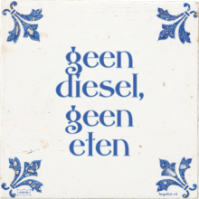 geen diesel, geen eten - 3 keer bekeken