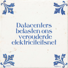 Datacenters belasten ons ​​verouderde elektriciteitsnet - 10 keer bekeken