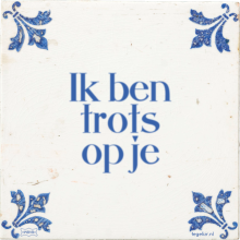 Ik ben trots op je - 10 keer bekeken