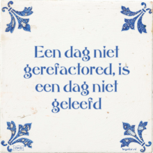 Een dag niet gerefactored, is een dag niet geleefd - 2 keer bekeken