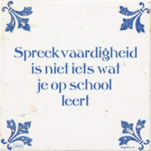 Spreekvaardigheid is niet iets wat je op school leert - 3 keer bekeken