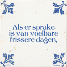 Als er sprake is van voelbare frissere dagen, - 6 keer bekeken