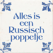 Alles is een Russisch poppetje - 5 keer bekeken