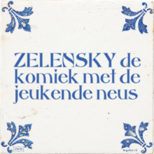 ZELENSKY de komiek met de jeukende neus - 12 keer bekeken